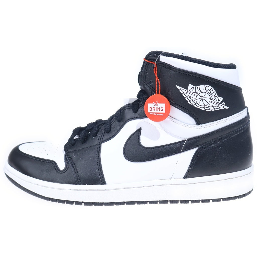 NIKE(ナイキ) 【観賞用 2013年製】AIR JORDAN 1 RETRO HIGH OG BLACK WHITE PANDA 555088-010 エアジョーダン1 パンダ ハイカットスニーカー ブラック/ホワイト US14/32cm