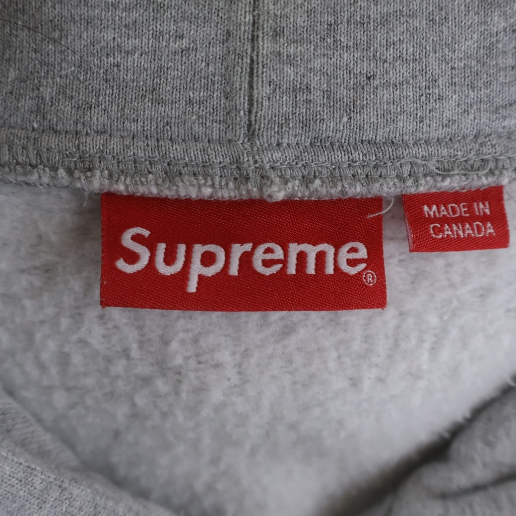 SUPREME(シュプリーム) 23AW S Logo Zip Up Hooded Sweatshirt エスロゴ ジップアップスウェットパーカー フーディー グレー