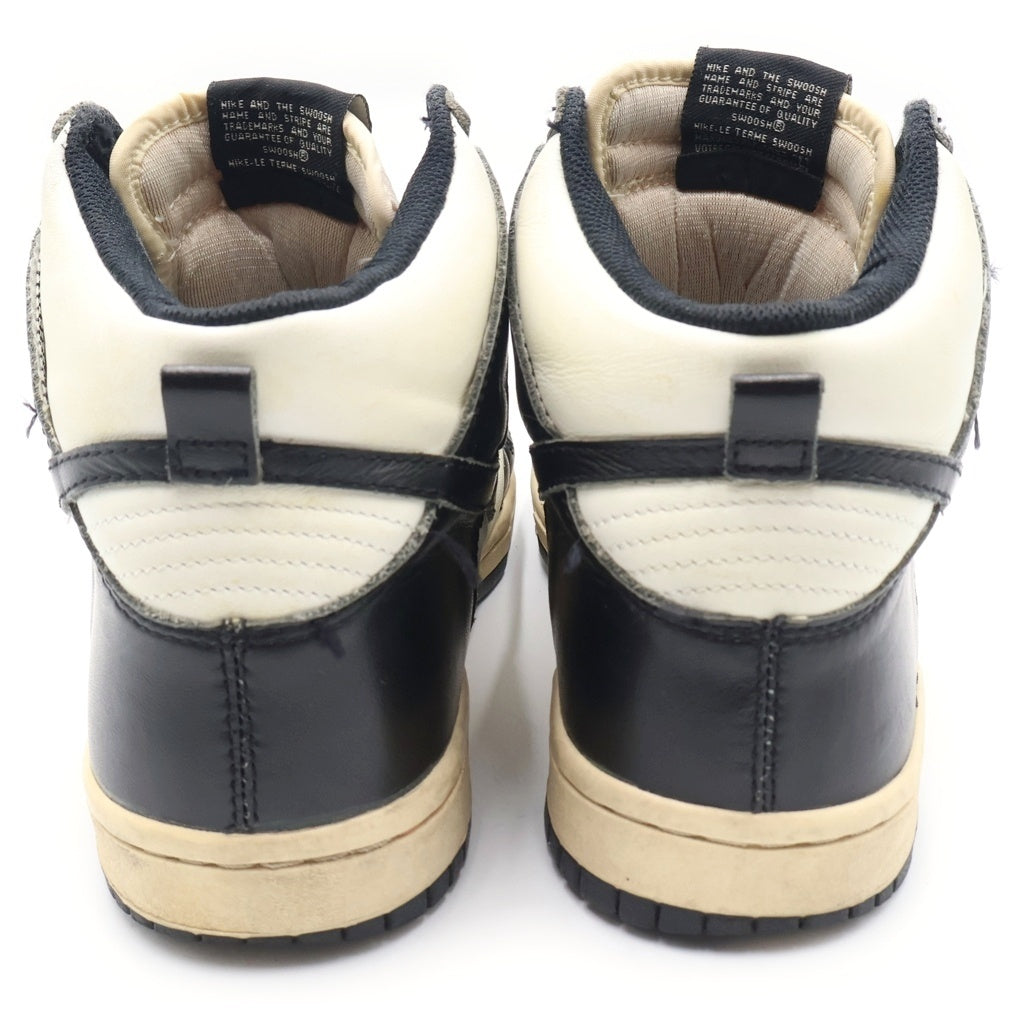 NIKE(ナイキ) 【観賞用2008年製】DUNK HIGH VNTG 318850-101 ダンクハイ ヴィンテージ パンダ ハイカットスニーカー ブラック/ホワイト US8.5/26.5cm