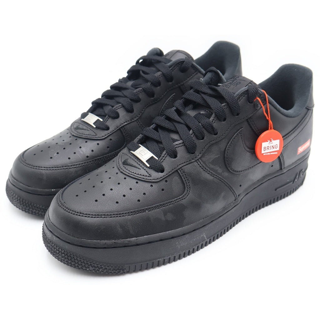 NIKE(ナイキ) ×SUPREME AIR FORCE 1 LOW CU9225-001 シュプリーム エアフォース 1 ローカットスニーカー ブラック US9/27cm