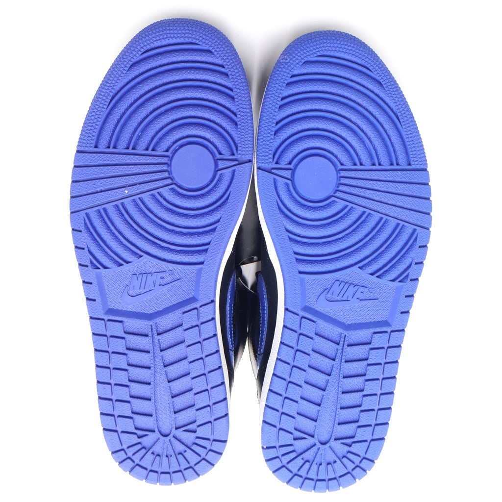 NIKE(ナイキ) AIR JORDAN 1 MID HYPER ROYAL 554724‐068 エアジョーダン1ミッド ハイパーロイヤル ハイカットスニーカー ブルー/ブラック US9.5/27.5cm
