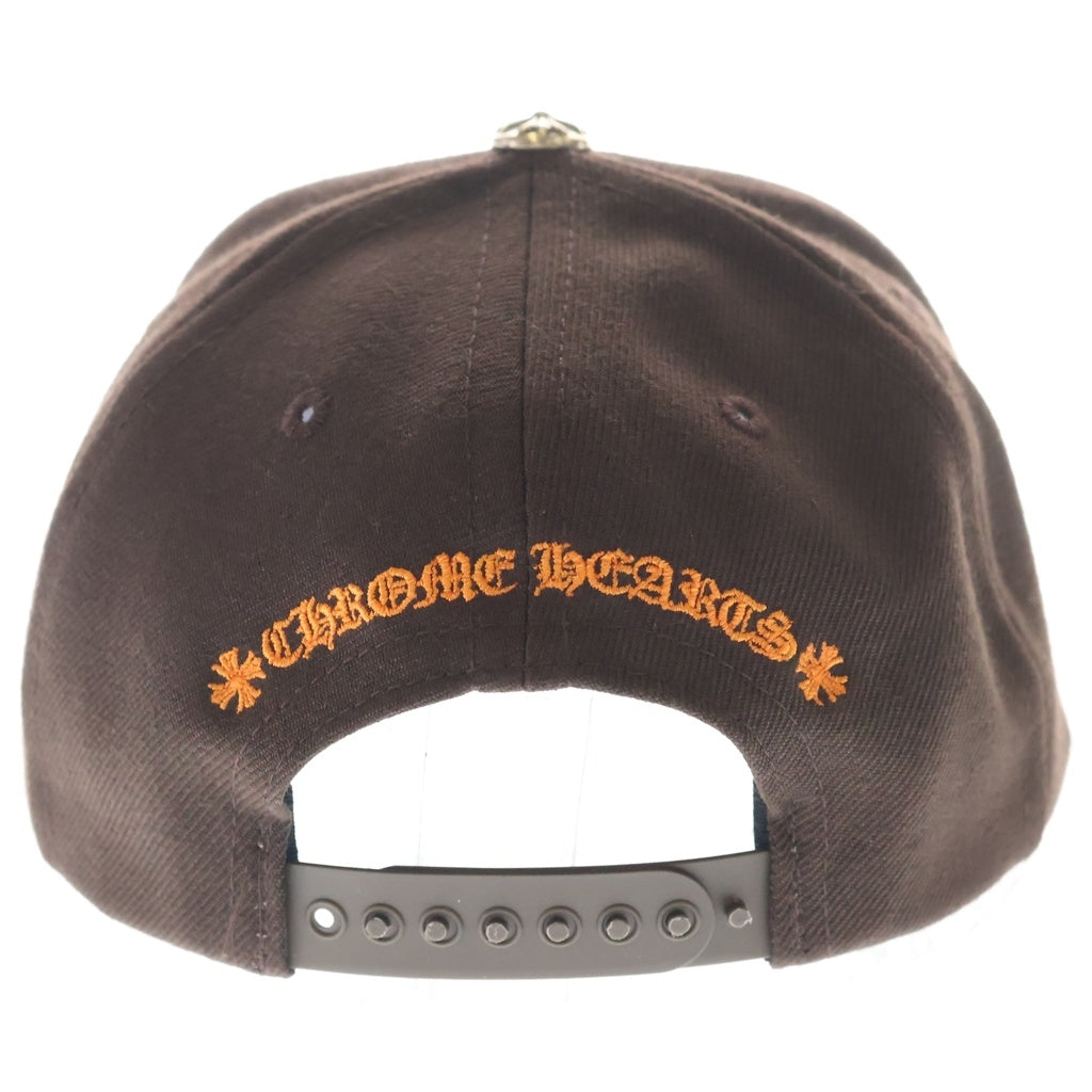 CHROME HEARTS(クロムハーツ) CH Logo Embroidery Trucker Cap CHロゴ刺繍 トラッカーキャップ ベースボールキャップ 帽子 ブラウン/オレンジ