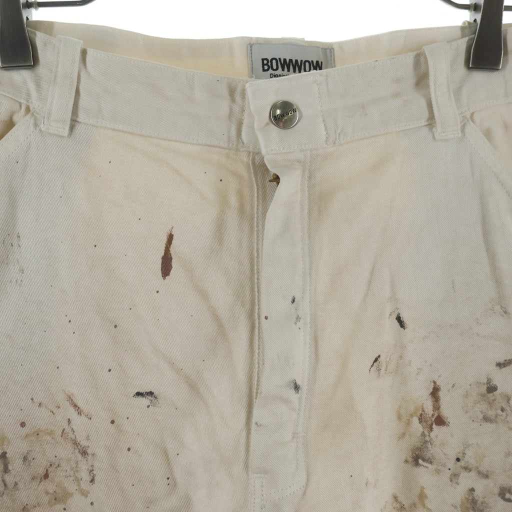 BOWWOW(バウワウ) PAINTER'S PAINT STAINED PAINTER PANTS ペインター