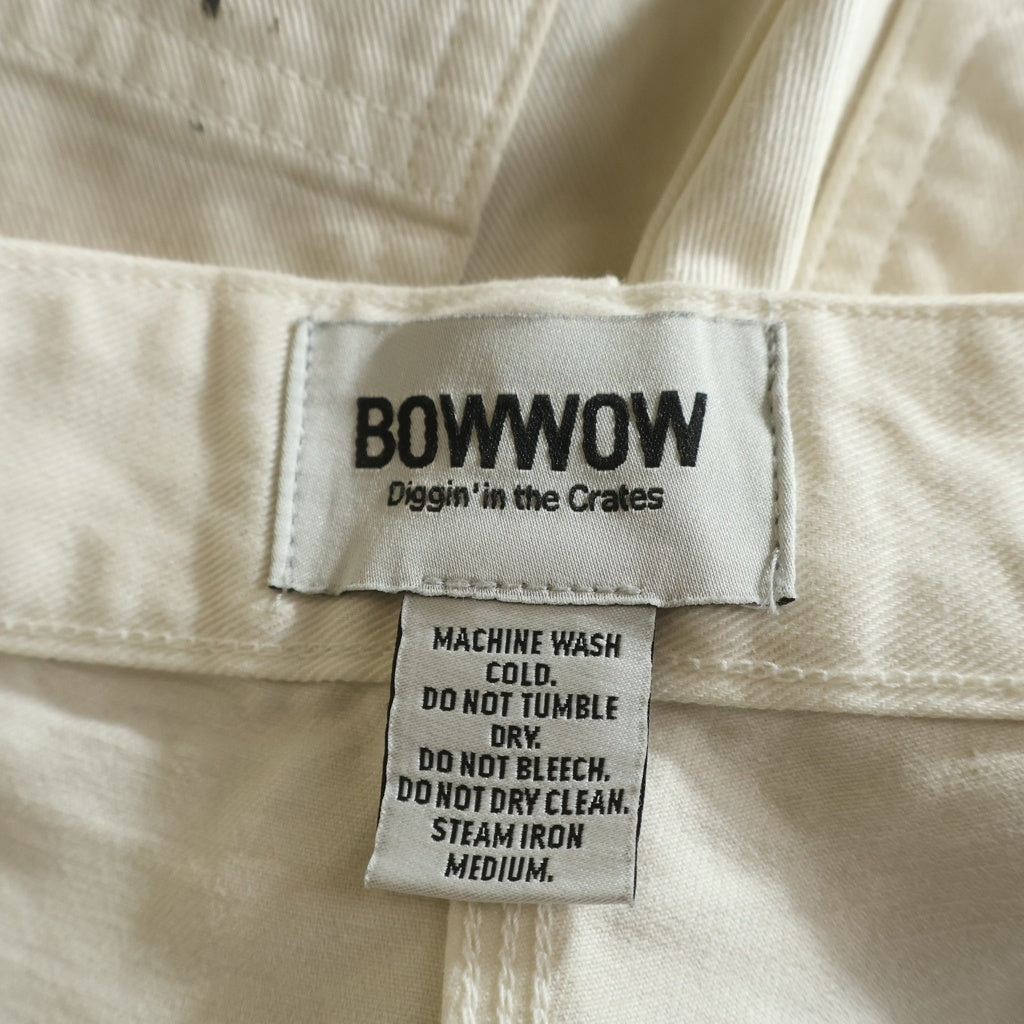 BOWWOW(バウワウ) PAINTER'S PAINT STAINED PAINTER PANTS ペインター
