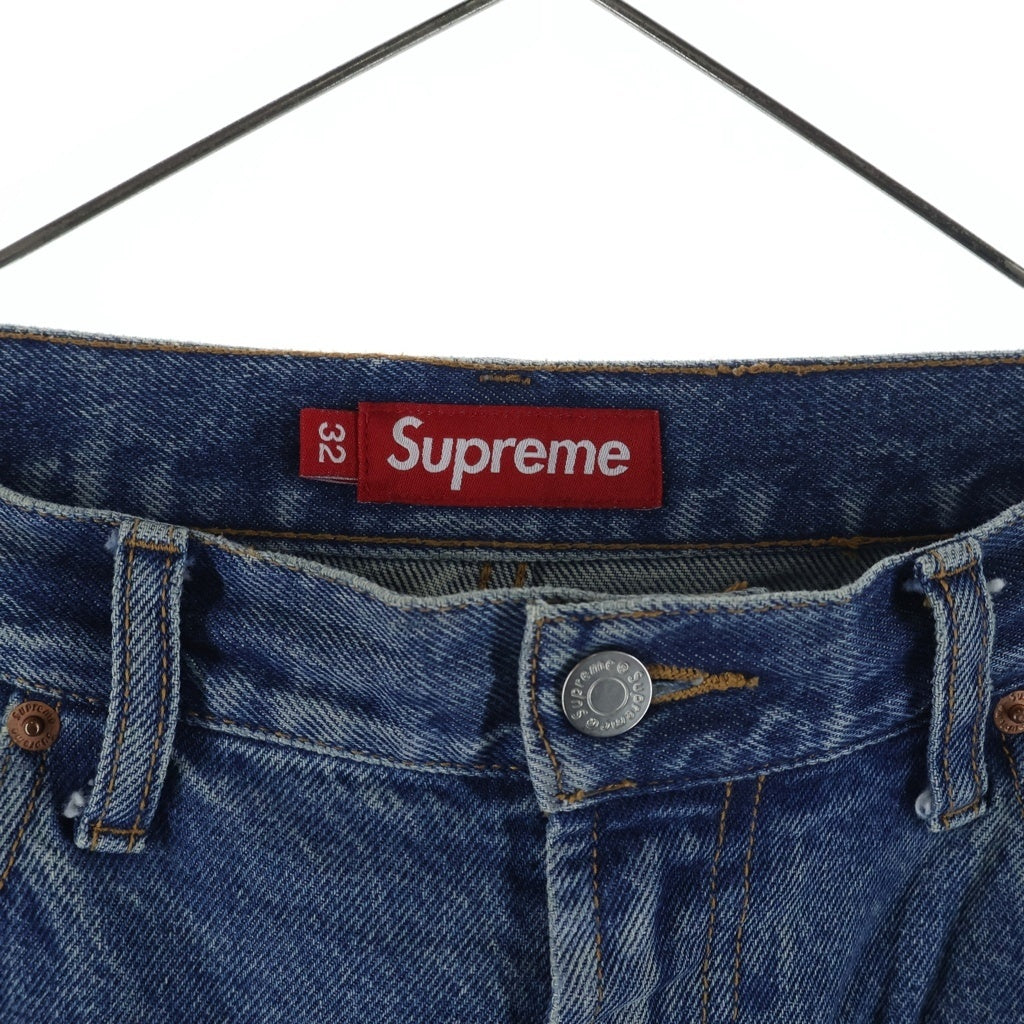 SUPREME(シュプリーム) 23AW Baggy Jean Washed Indigo ウォッシュド加工 バギージーンズ デニムパンツ インディゴ