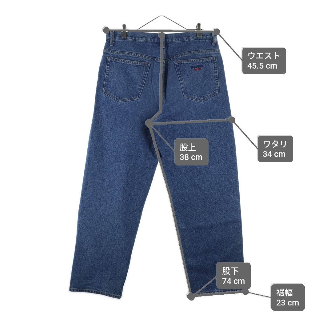 SUPREME(シュプリーム) 23AW Baggy Jean Washed Indigo ウォッシュド加工 バギージーンズ デニムパンツ インディゴ