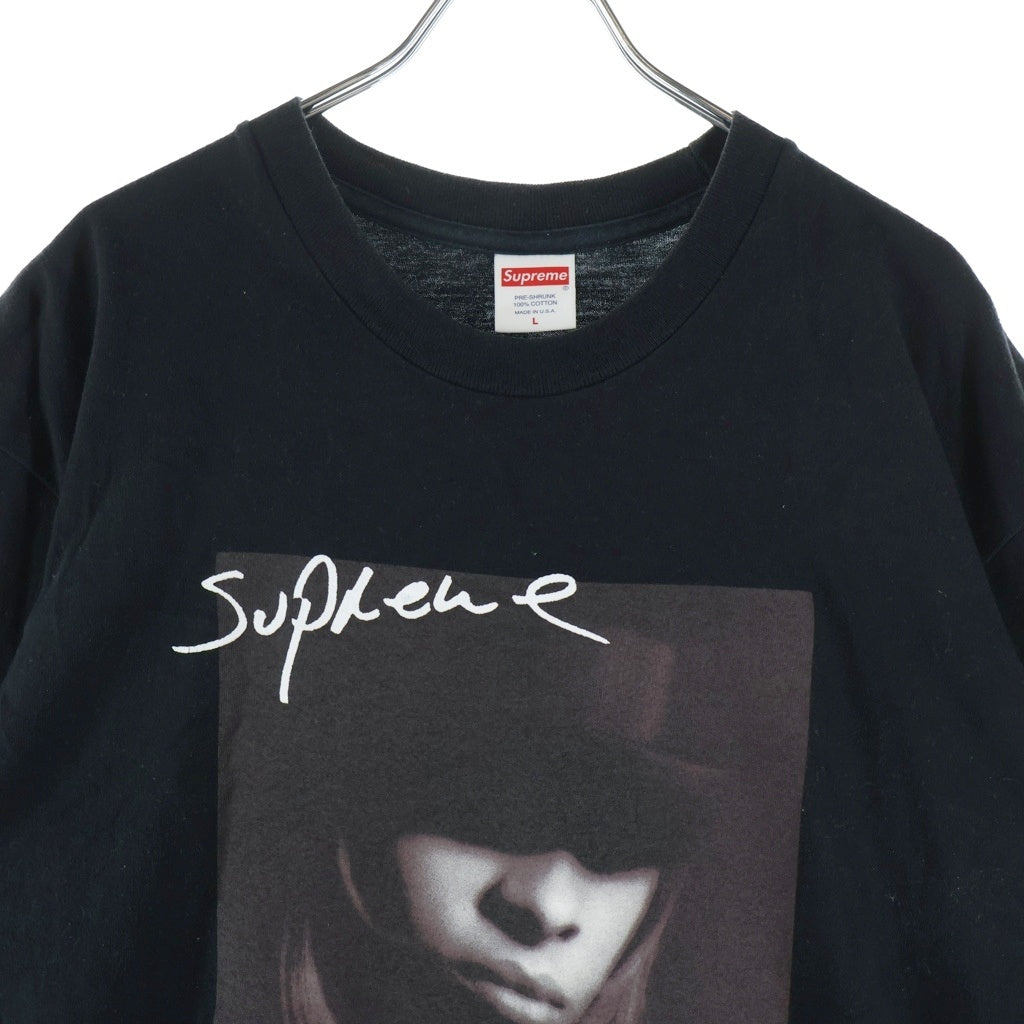 SUPREME(シュプリーム) 19AW Mary J. Blige Tee メアリーJブライジ フォトプリント 半袖Tシャツ カットソー ブラック