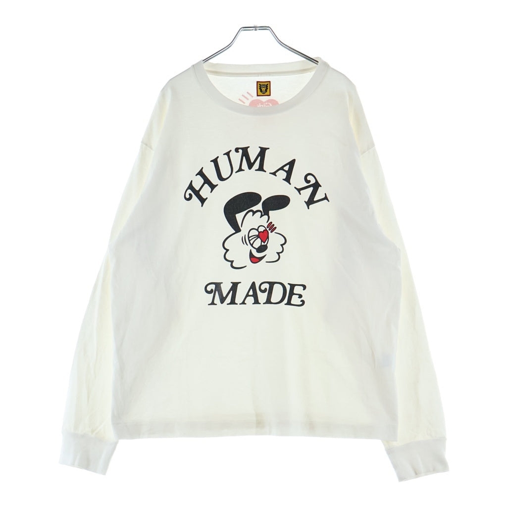 HUMAN MADE(ヒューマンメイド) ×VERDY VALENTINE'S TEE 長袖カットソー XX25CS002WH5