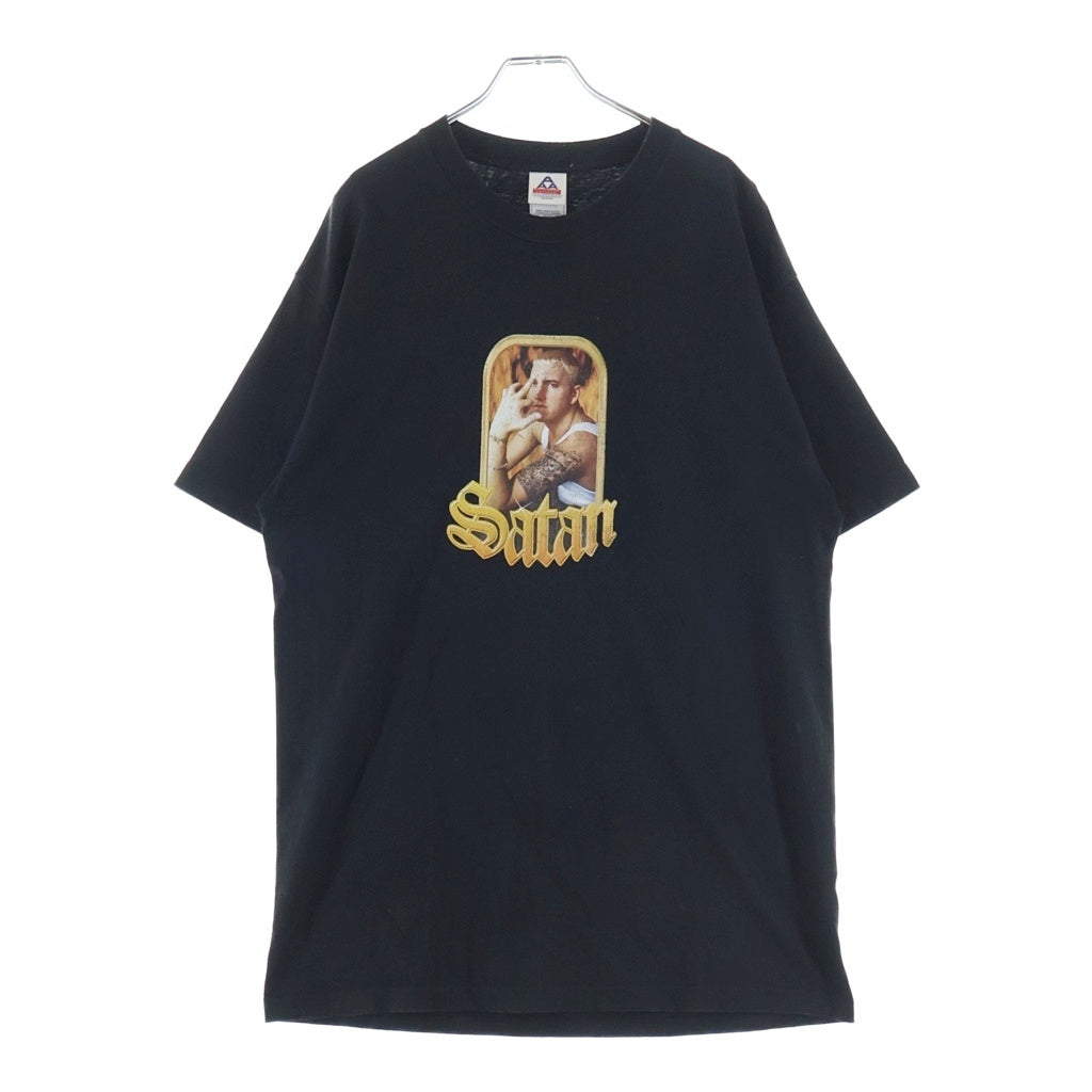 VINTAGE(ヴィンテージ) 00s Satan HOT HOUSE サタンホットハウス 半袖Tシャツカットソー ブラック