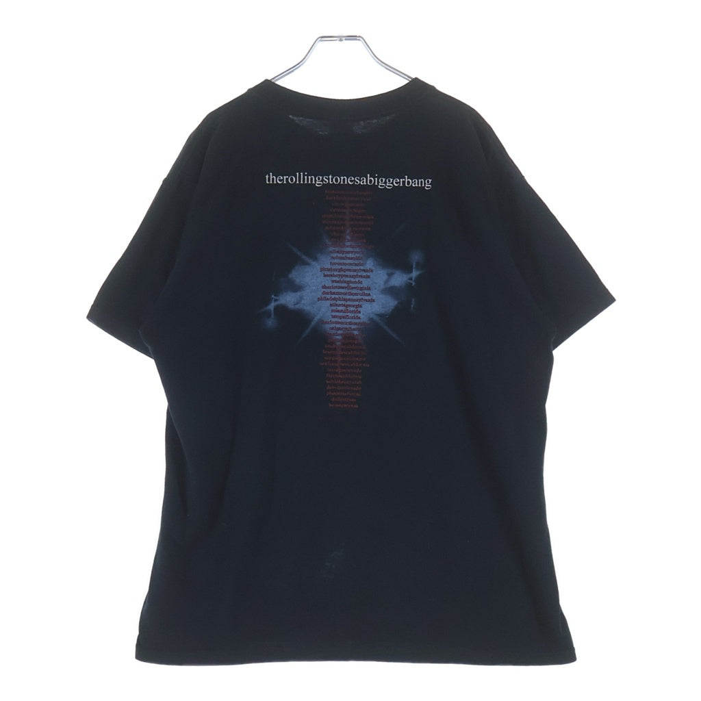 VINTAGE(ヴィンテージ) 00s Rolling Stones Print Tee ローリングストーンズ 半袖Tシャツカットソー ブラック
