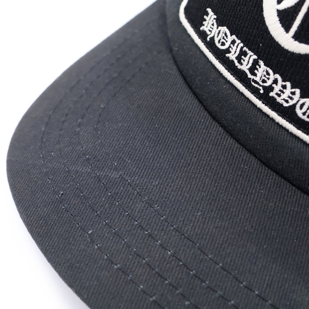 CHROME HEARTS(クロムハーツ) RUCKER CAP CHパッチ メッシュ トラッカーキャップ 帽子 ブラック