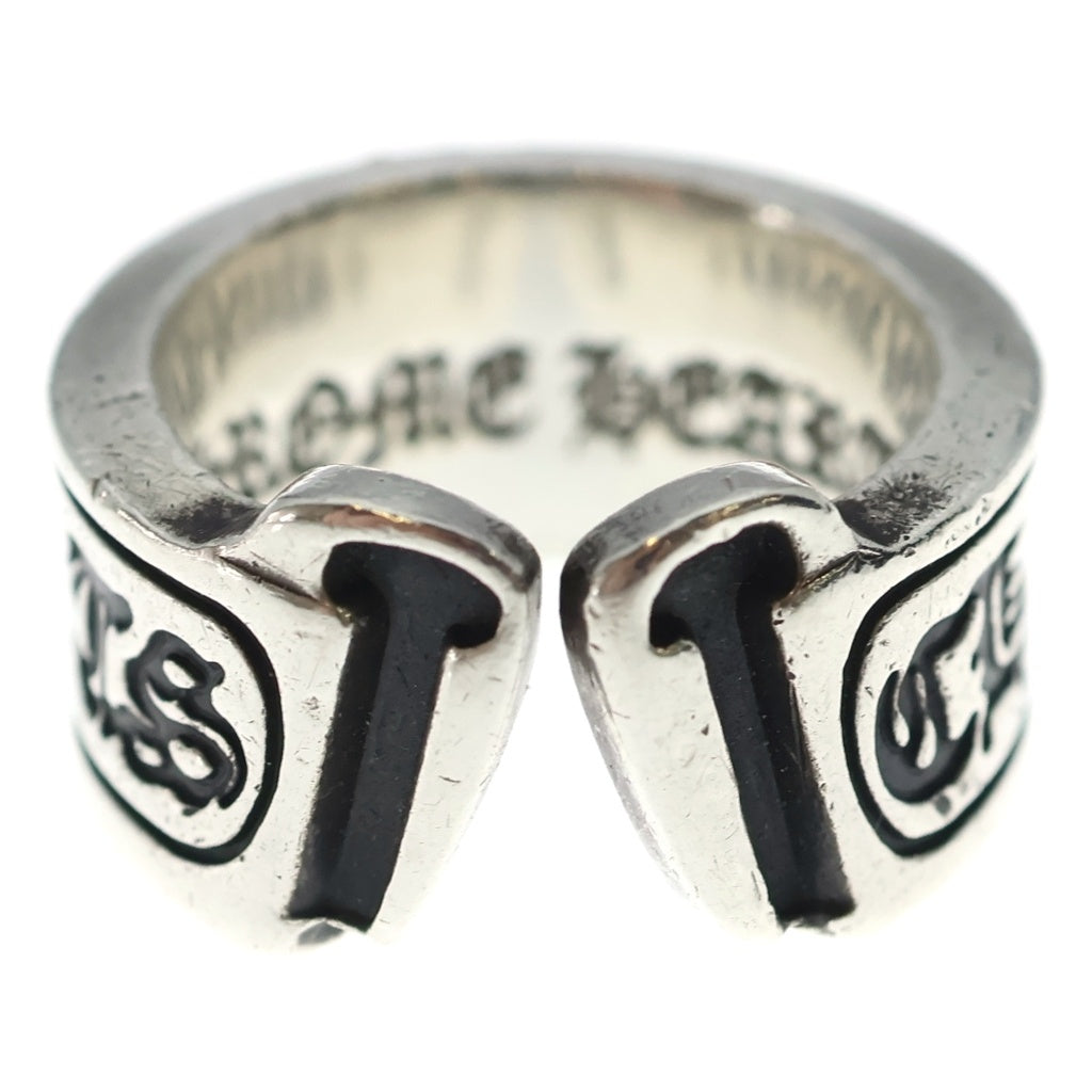 CHROME HEARTS(クロムハーツ) LG SCROLL LABEL ラージスクロールラベル リング シルバーBCA383