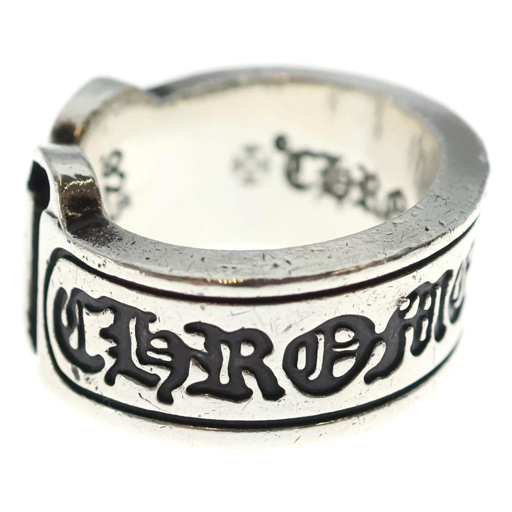 CHROME HEARTS(クロムハーツ) LG SCROLL LABEL ラージスクロールラベル リング シルバーBCA383