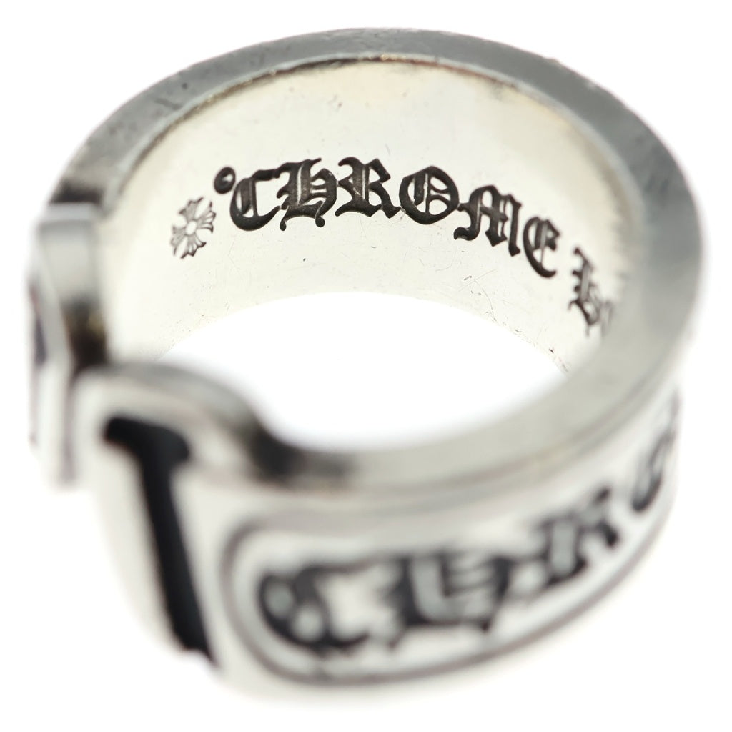 CHROME HEARTS(クロムハーツ) LG SCROLL LABEL ラージスクロールラベル リング シルバーBCA383