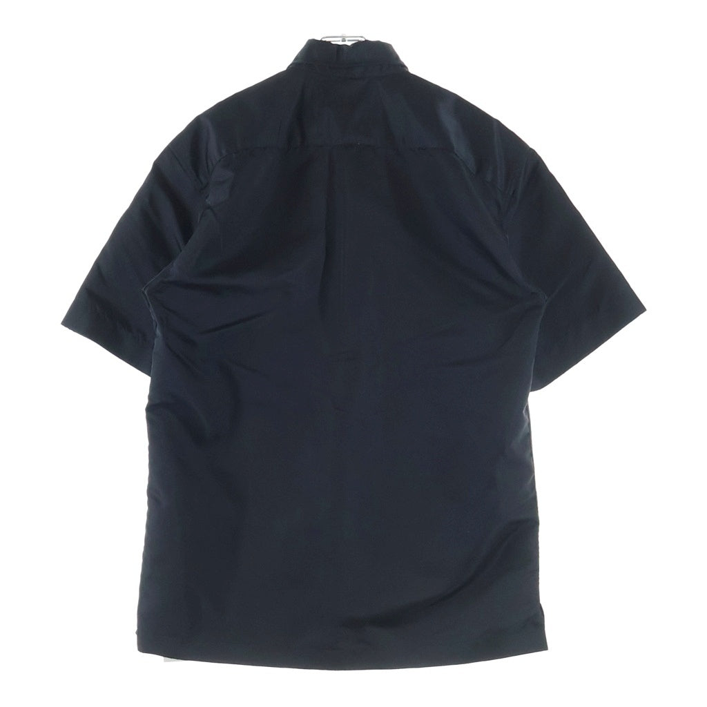 DRIES VAN NOTEN(ドリスヴァンノッテン) CASSIDYE 5079 M.W.SHIRT ナイロン 半袖シャツ ブラック