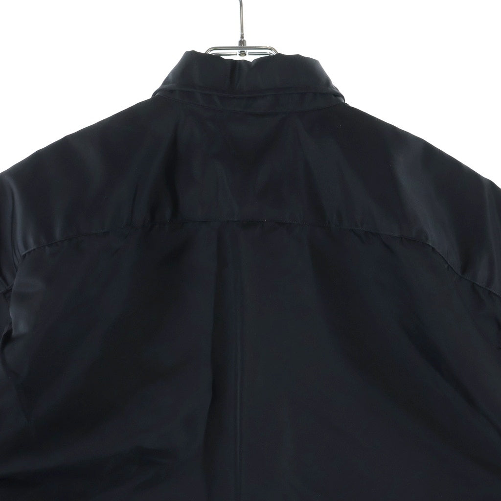 DRIES VAN NOTEN(ドリスヴァンノッテン) CASSIDYE 5079 M.W.SHIRT ナイロン 半袖シャツ ブラック