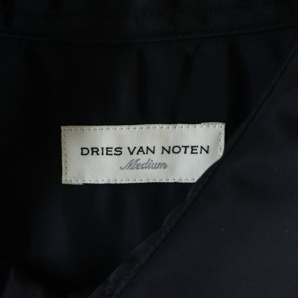 DRIES VAN NOTEN(ドリスヴァンノッテン) CASSIDYE 5079 M.W.SHIRT ナイロン 半袖シャツ ブラック