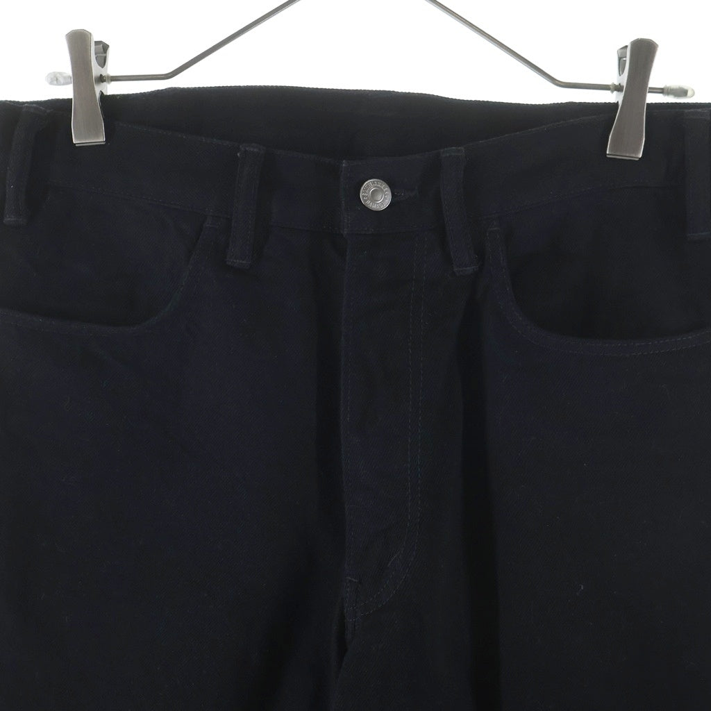 SAINT MICHAEL(セントマイケル) 26SS BLACK FLARE DENIM PANTS フレア