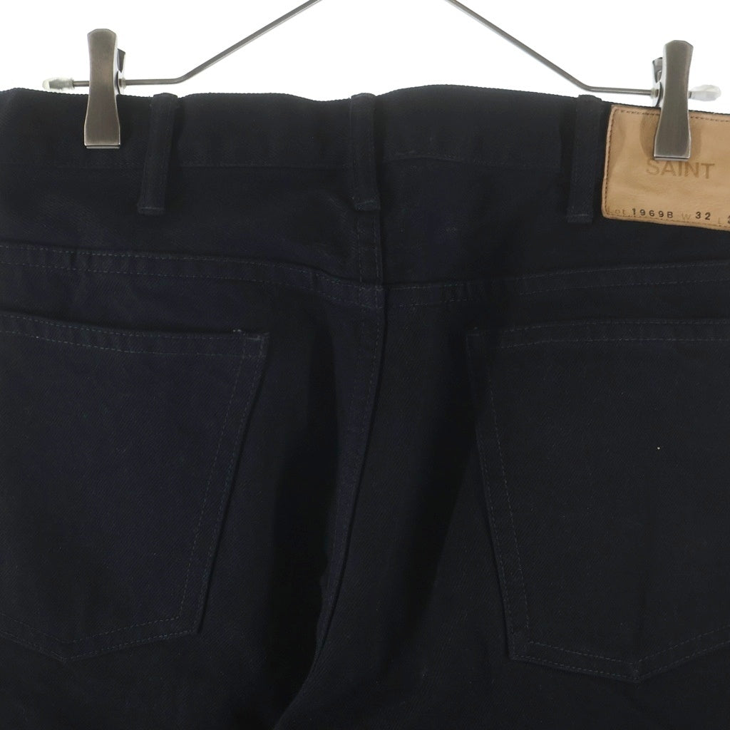 SAINT MICHAEL(セントマイケル) 26SS BLACK FLARE DENIM PANTS フレアデニムパンツ ブラック SM-MK8-0000-078
