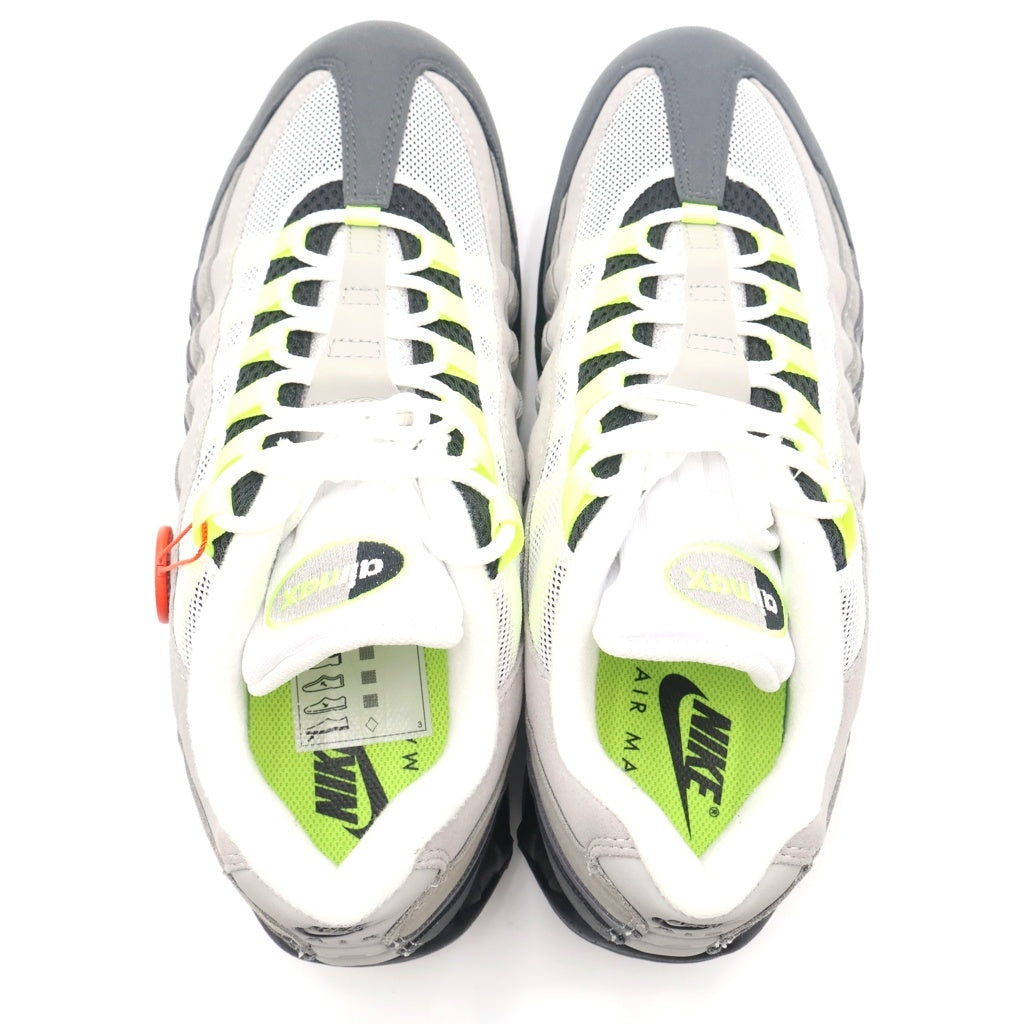 NIKE(ナイキ) AIR MAX95 OG エアマックス95 ビッグバブル 2025 ローカットスニーカー グレー/イエロー US11.5/29.5cm HM4740-001