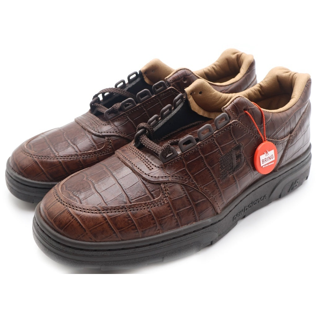 New Balance(ニューバランス) Allerdale×END. UADWCRO 280足限定 アラーデール クロコ型押し レザースニーカー ブラウン US11/29cm