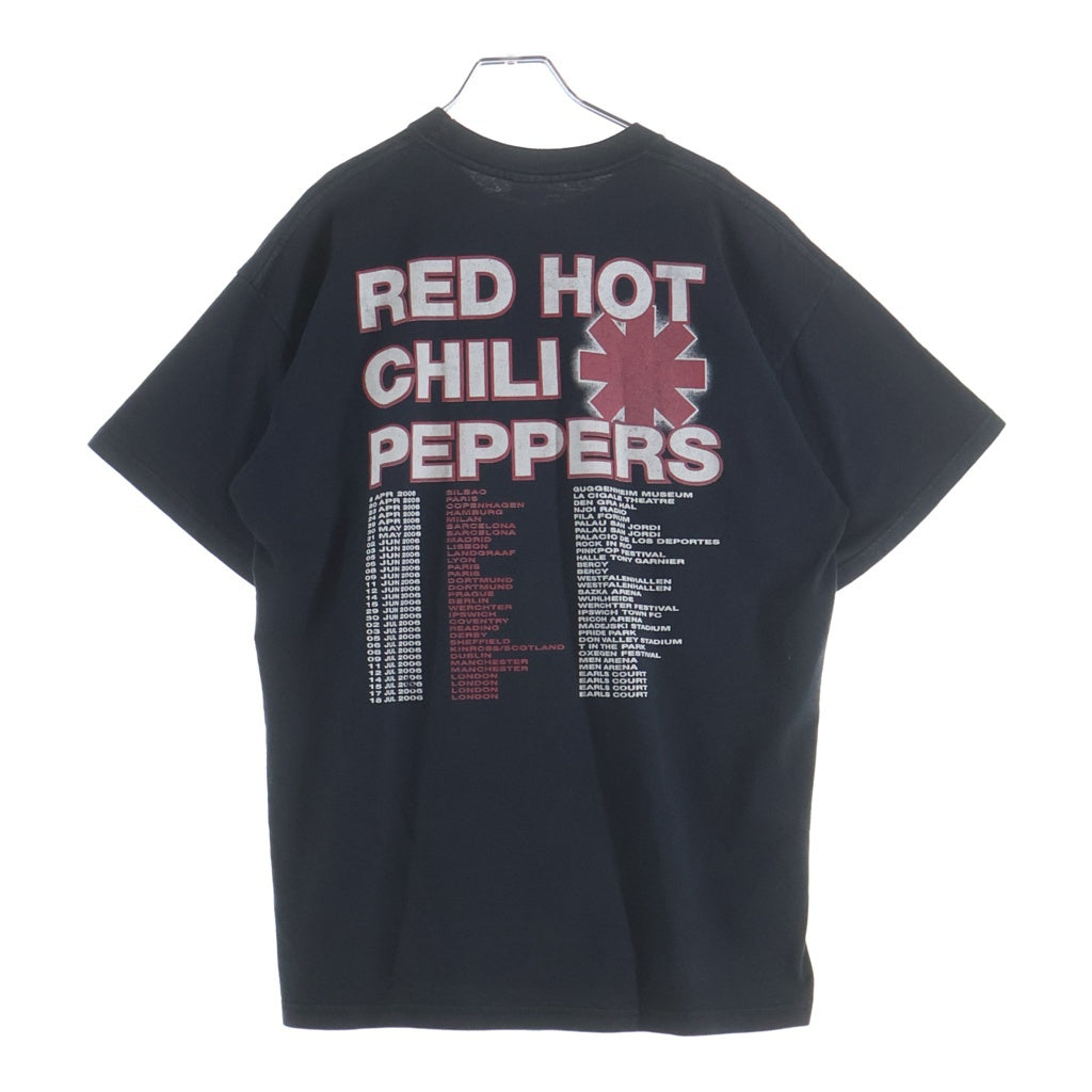 VINTAGE(ヴィンテージ) 2006 RED HOT CHILI PEPPERS TOUR T SHIRTS レッドホットチリペッパーズ ツアー 半袖カットソー ブラック