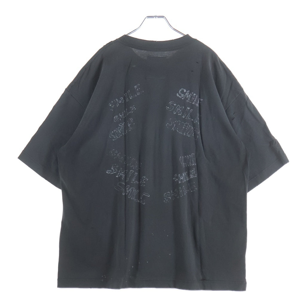 MAISON MIHARAYASUHIRO(メゾンミハラヤスヒロ) Distressed Tee ディストレスト 半袖カットソー グレー J14TS752