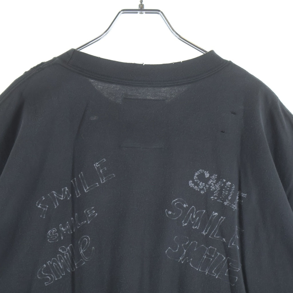 MAISON MIHARAYASUHIRO(メゾンミハラヤスヒロ) Distressed Tee ディストレスト 半袖カットソー グレー J14TS752