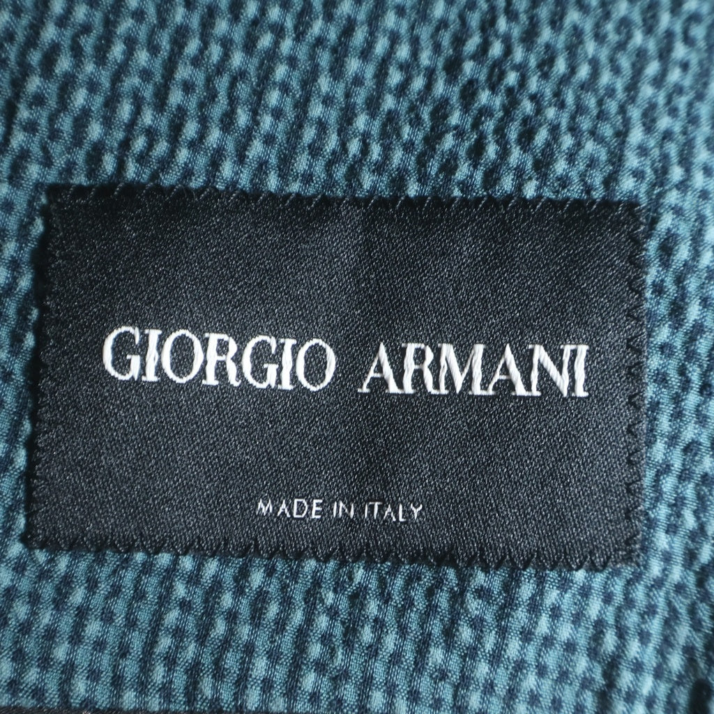 GIORGIO ARMANI(ジョルジオアルマーニ) 2Bテーラードジャケット グリーン WSGM20 WS854