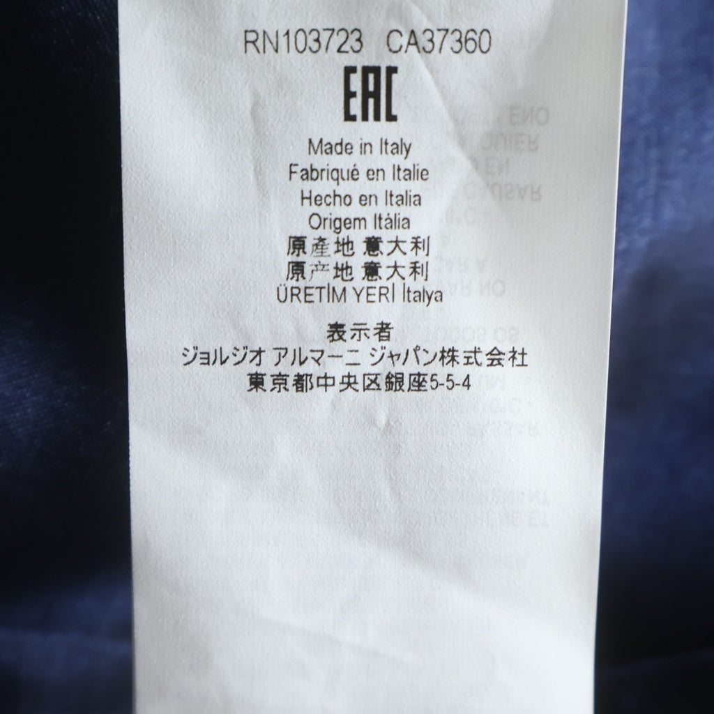 EMPORIO ARMANI(エンポリオアルマーニ) 17AW テーラードジャケット ウール ネイビー W1G400 W1032