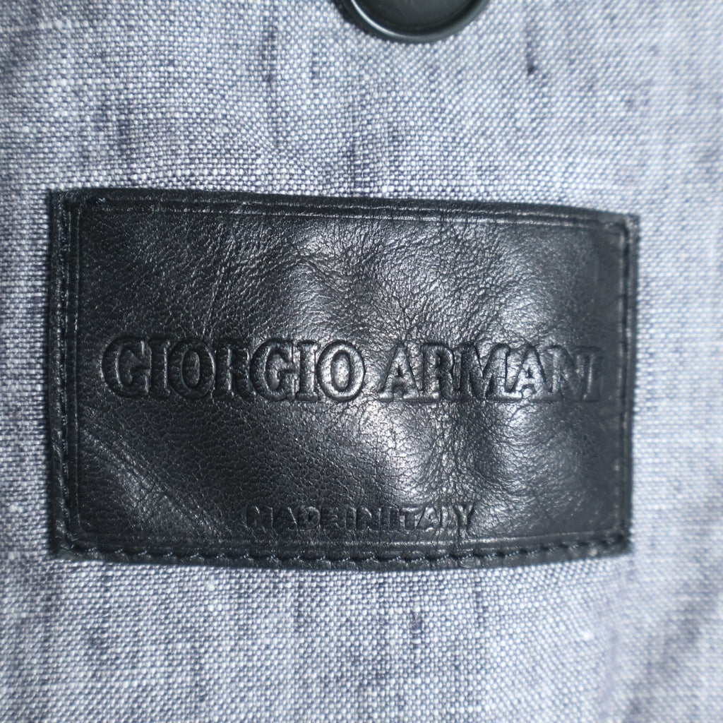 GIORGIO ARMANI(ジョルジオアルマーニ) 2Bテーラードジャケット グレー WSG11W WS960