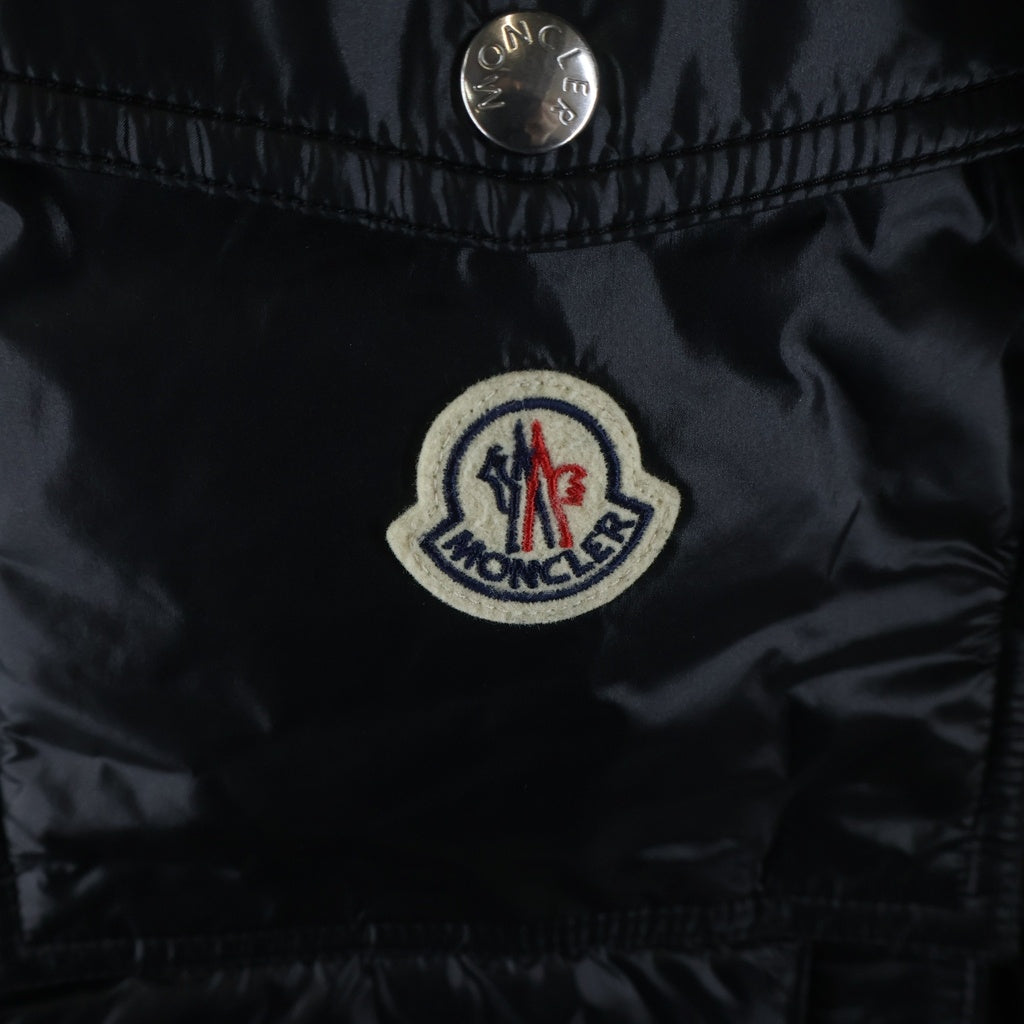 MONCLER(モンクレール) 23AW WOLLASTON ウォラストン ジップアップ ダウンジャケット ブラック I20911A00001 595ZZ