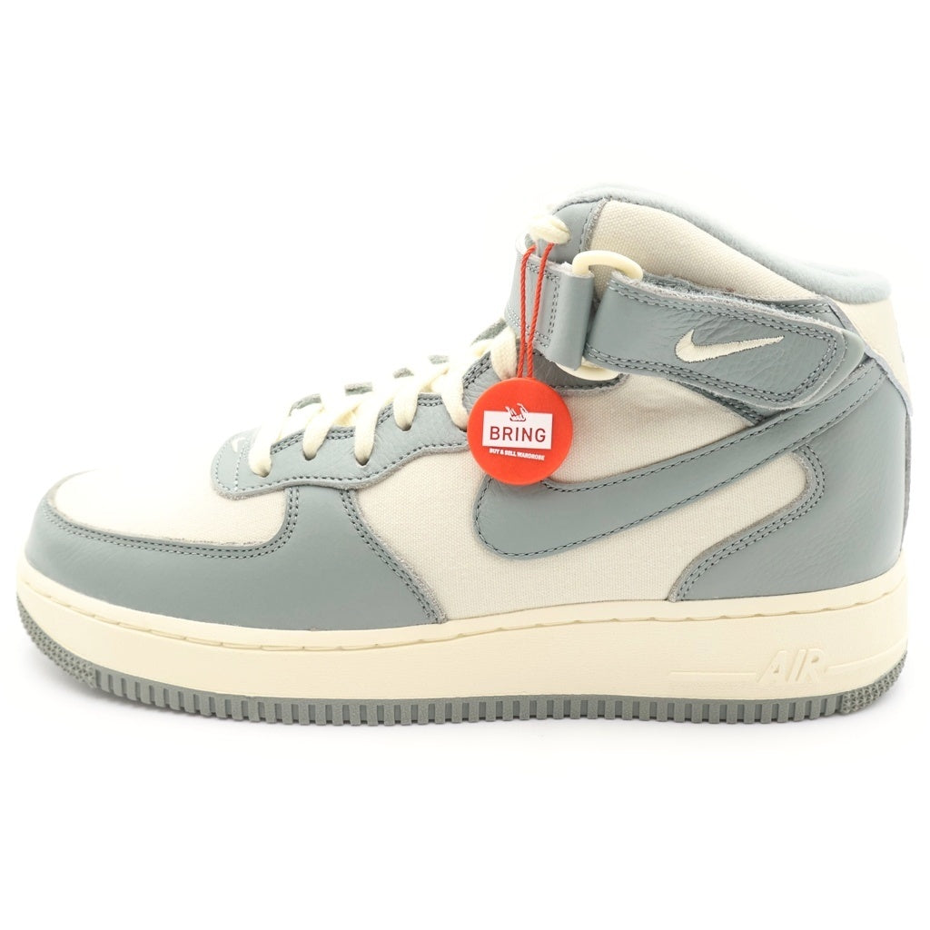 NIKE(ナイキ) Air Force 1 Mid 07 LX NBHD FB2036-100 エアフォース1 ミッドカットスニーカー US9.5/27.5cm クリーム/グリーン