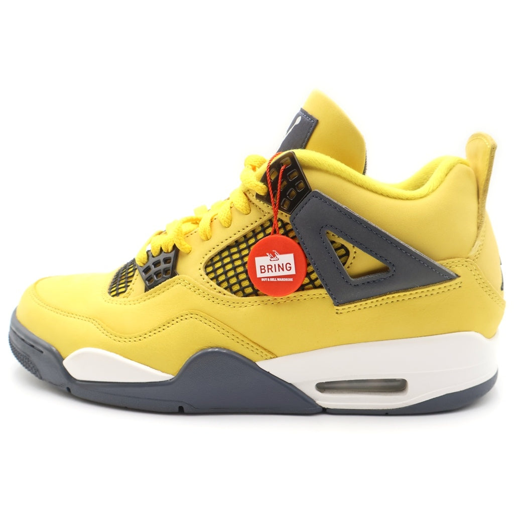 NIKE(ナイキ) AIR JORDAN 4 RETRO TOUR YELLOW CT8527-700 エアジョーダン 4 レトロ ハイカットスニーカー ツアーイエロー US9.5/27.5cm イエロー