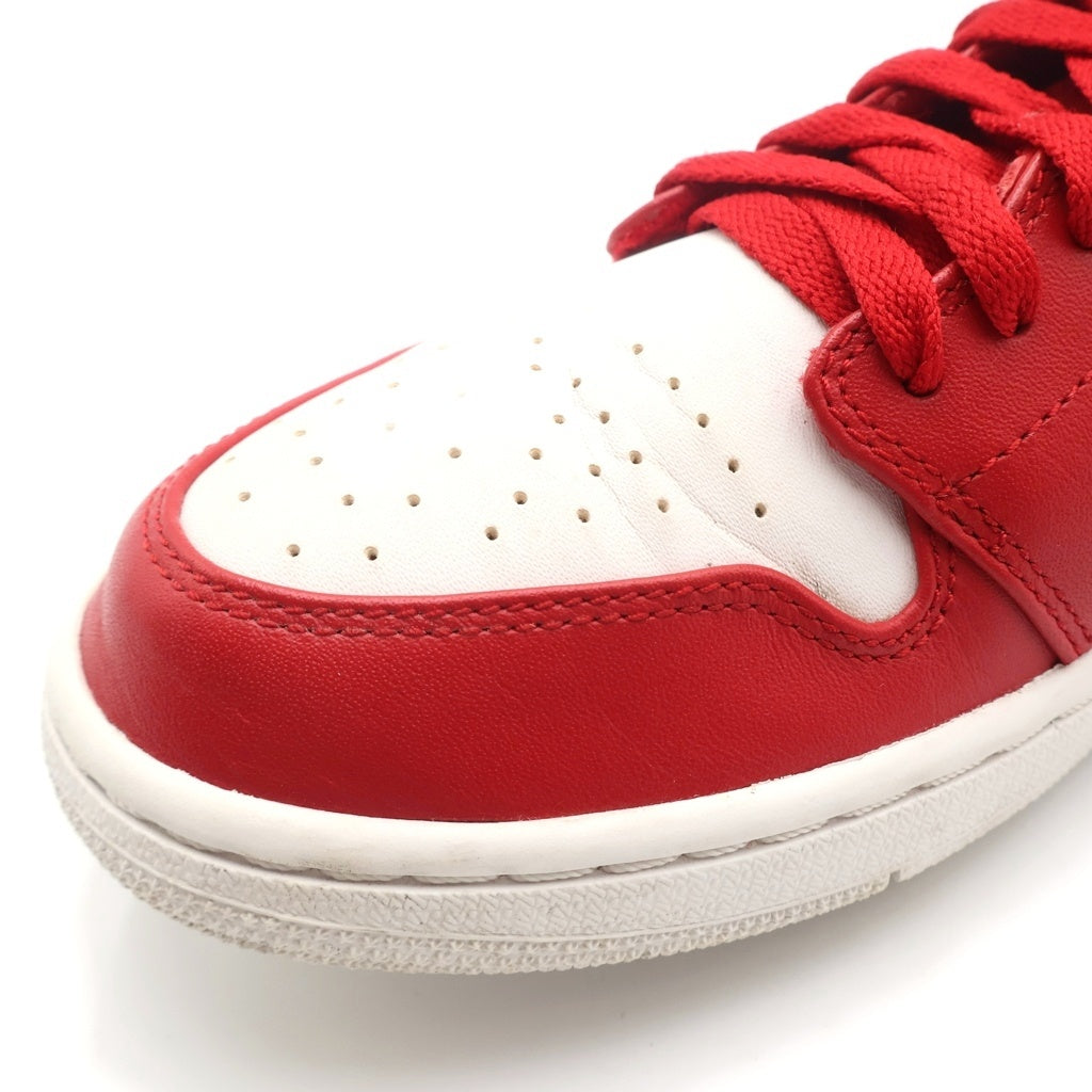 NIKE(ナイキ) AIR JORDAN 1 RETRO HIGH SILVER MEDAL 332550-602 エアジョーダン 1 レトロ オリンピック シルバーメダル ハイカットスニーカー US9/27cm レッド/ホワイト