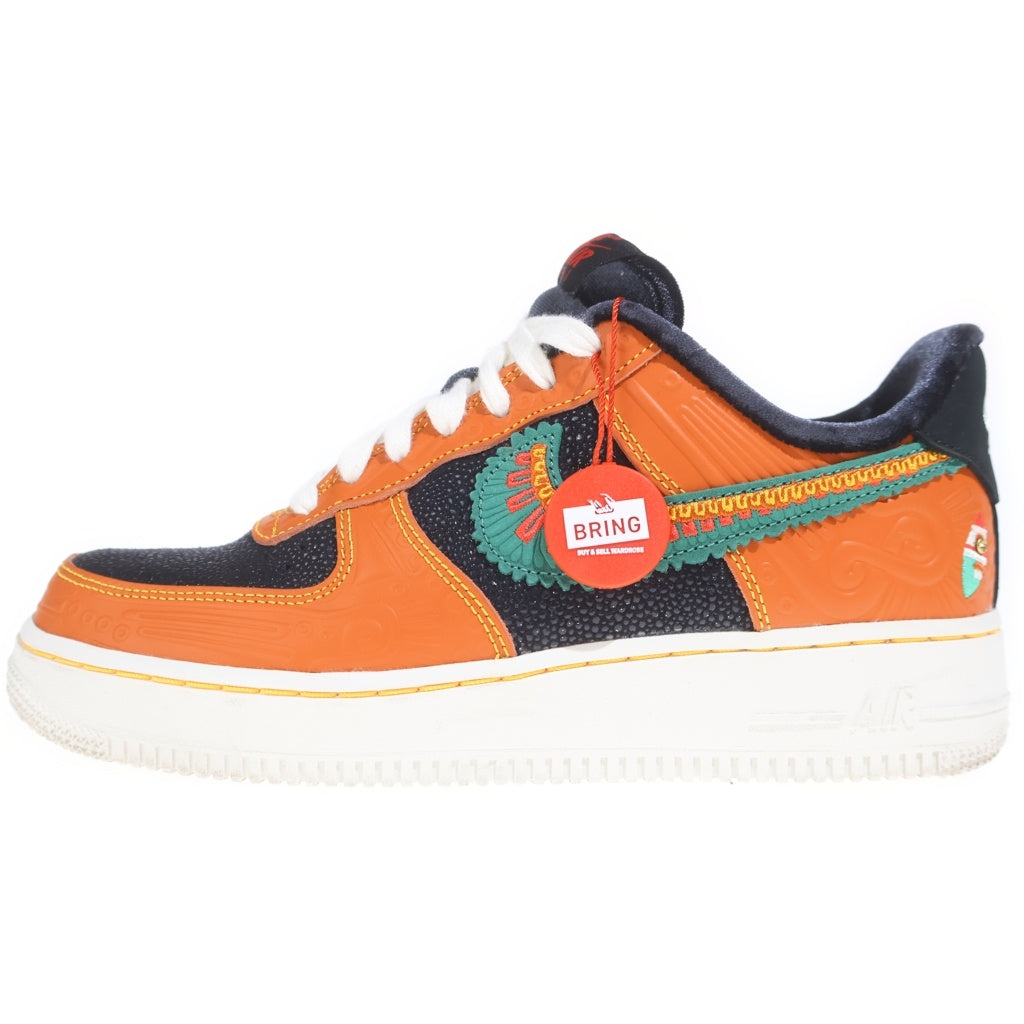 NIKE(ナイキ) AIR FORCE 1 07 LX SIEMPRE FAMILIA DO2157-816 エアフォース1 ロー シエンプレ ファミリア ローカットスニーカー オレンジ/ブラック US6/24cm