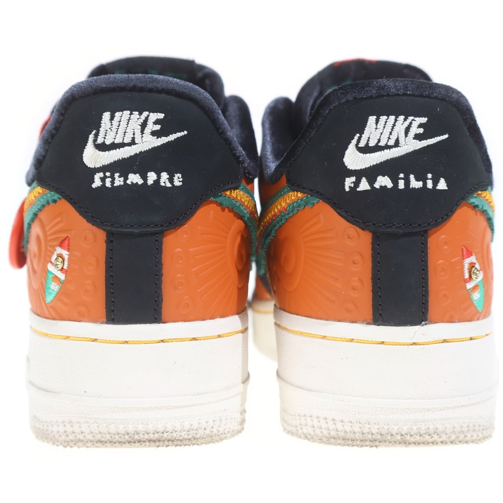 NIKE(ナイキ) AIR FORCE 1 07 LX SIEMPRE FAMILIA DO2157-816 エアフォース1 ロー シエンプレ ファミリア ローカットスニーカー オレンジ/ブラック US6/24cm