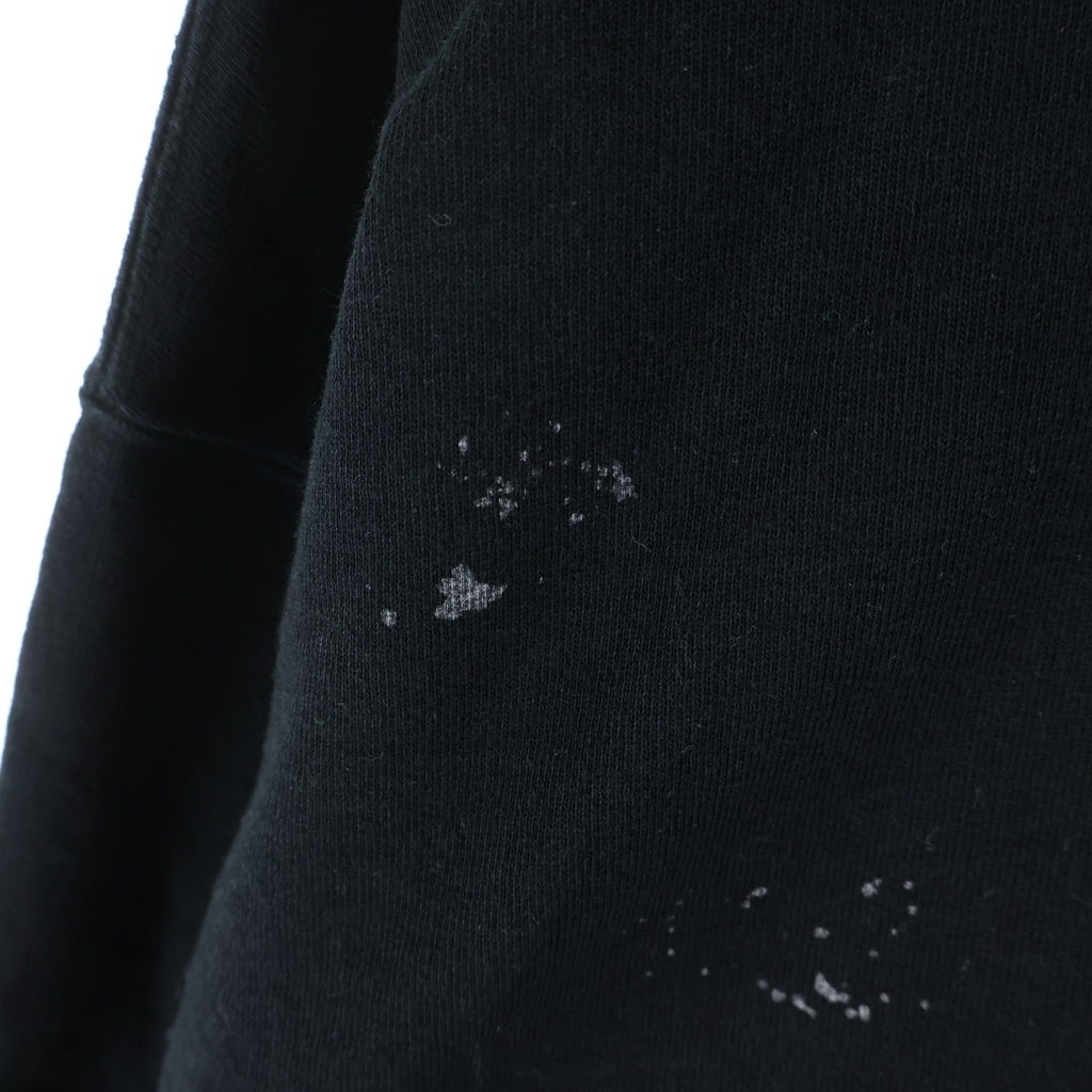 SUPREME(シュプリーム) 26SS×MM6 Maison Margiela Box Logo Zip Up Hooded Sweatshirt メゾンマルジェラ ボックスロゴ ジップアップパーカー フーディー ブラック