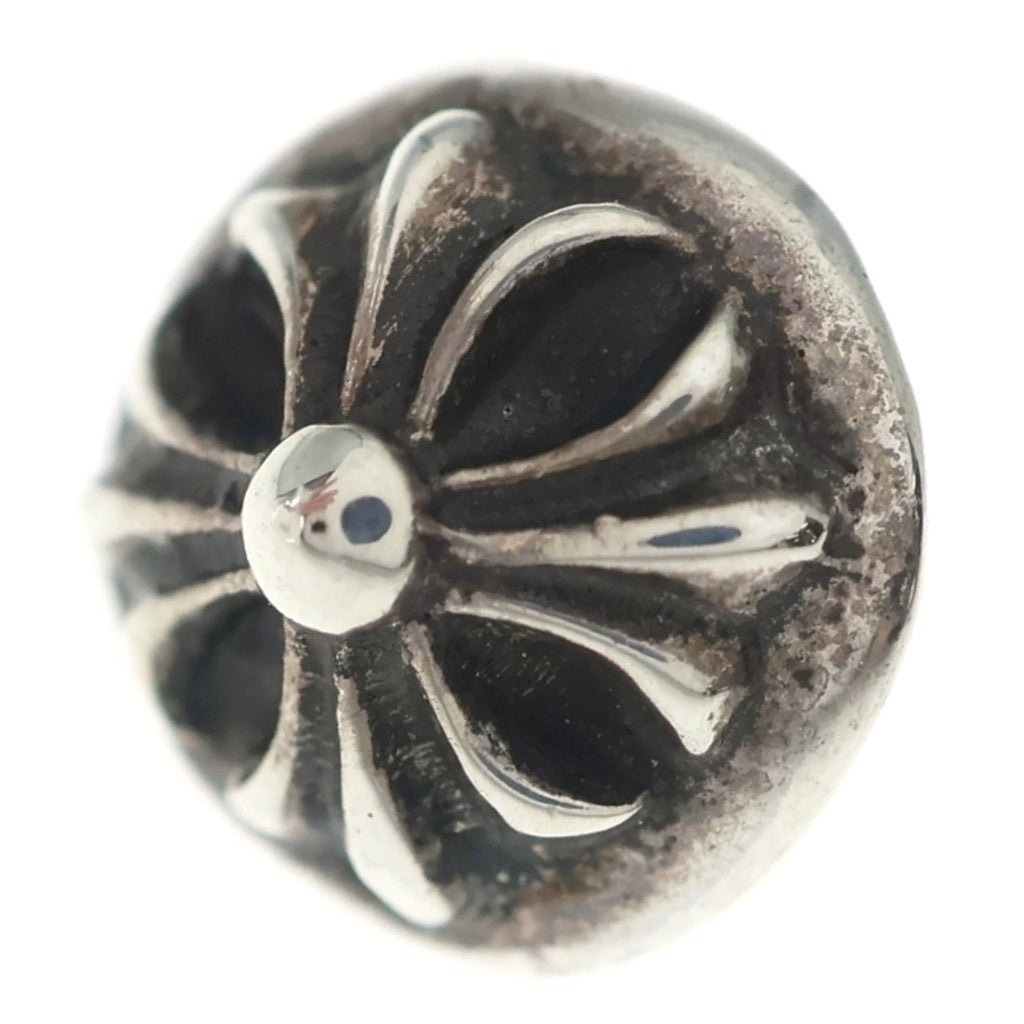 CHROME HEARTS(クロムハーツ) STUD CRSBLL クロスボールスタッドピアス シルバー BCA110