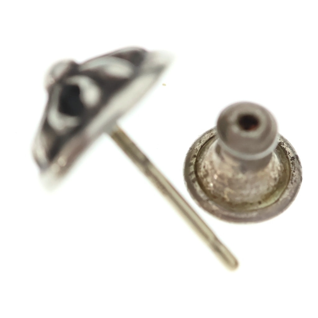 CHROME HEARTS(クロムハーツ) STUD CRSBLL クロスボールスタッドピアス シルバー BCA110