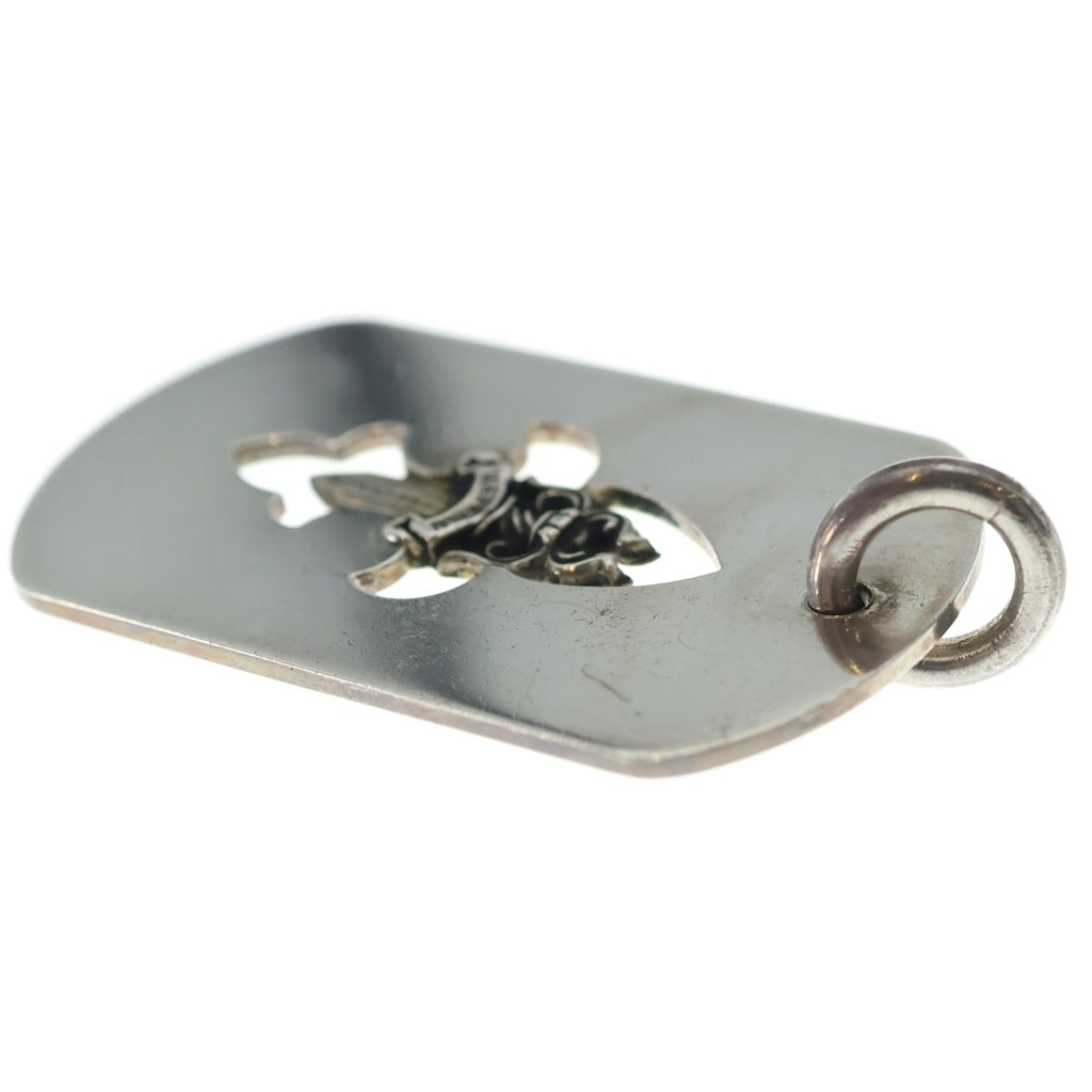 CHROME HEARTS(クロムハーツ) D TAG LRG FLE DAG フレアダガードッグタグ ラージドッグタグネックレストップ