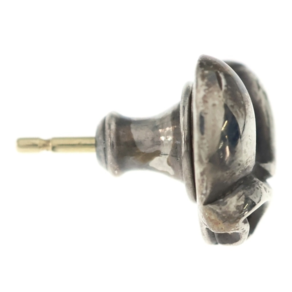 CHROME HEARTS(クロムハーツ) STUD HEART ハート スタッドピアス シルバー BCA112