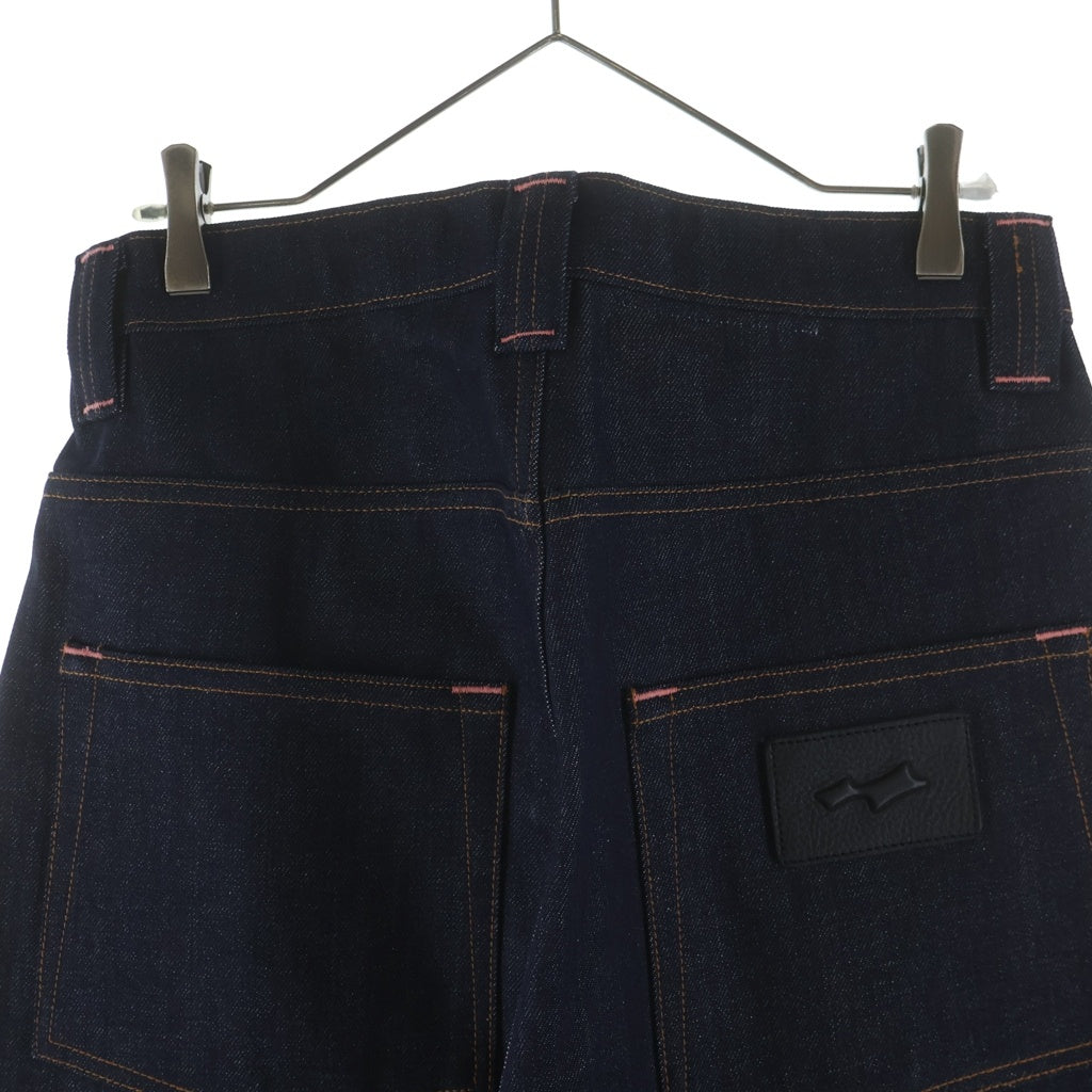 SKYLRK(スカイラーク) PLEATED DENIM JEAN デニム パンツ インディゴ