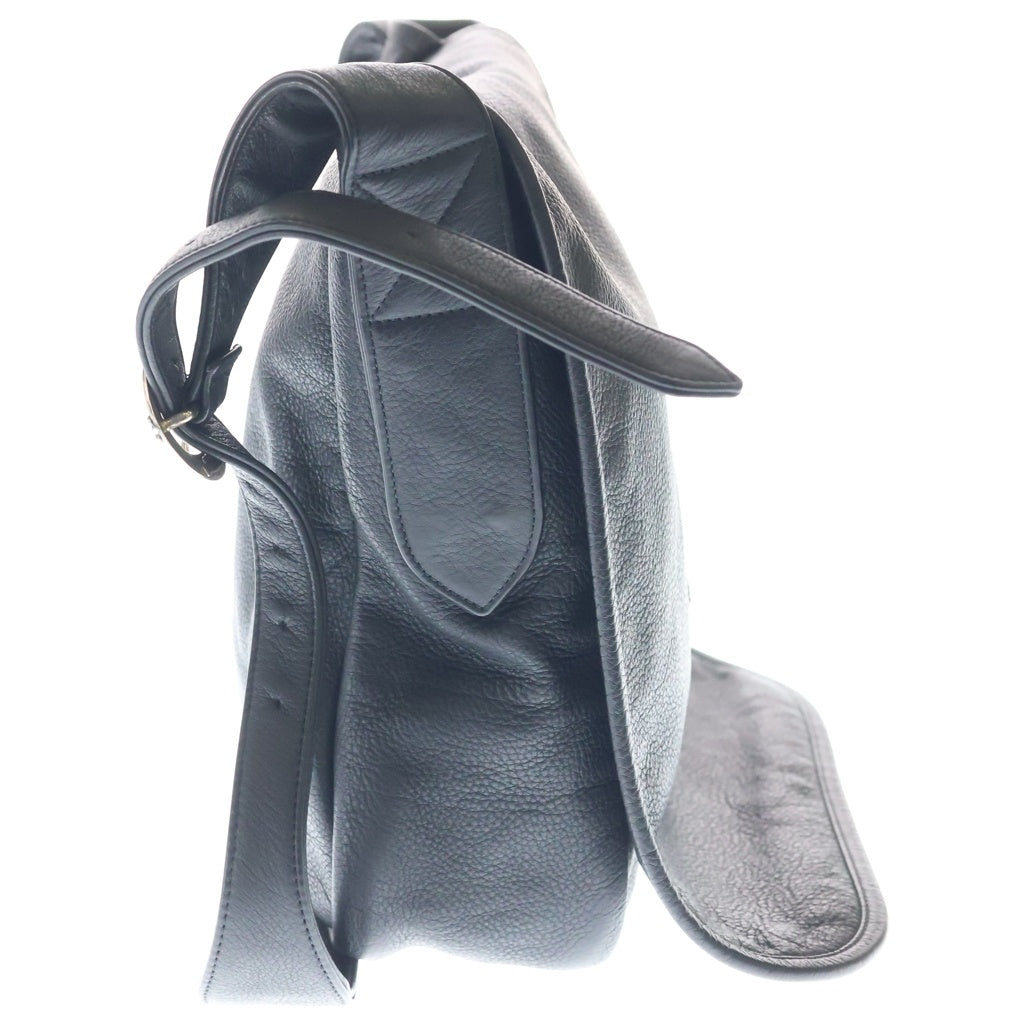 CHROME HEARTS クロムハーツ BAG-MAIL メールバッグ ラージダガー ショルダーバッグ レザー ブラック CHROME HEARTS(クロムハーツ) BAG-MAIL メールバッグ ラージダガー
