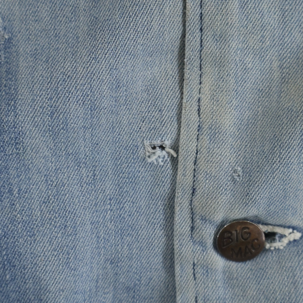 BIGMAC(ビッグマック) 70s J.C.PENNEY Coveralls カバーオール 裏ブランケット デニム ブルー