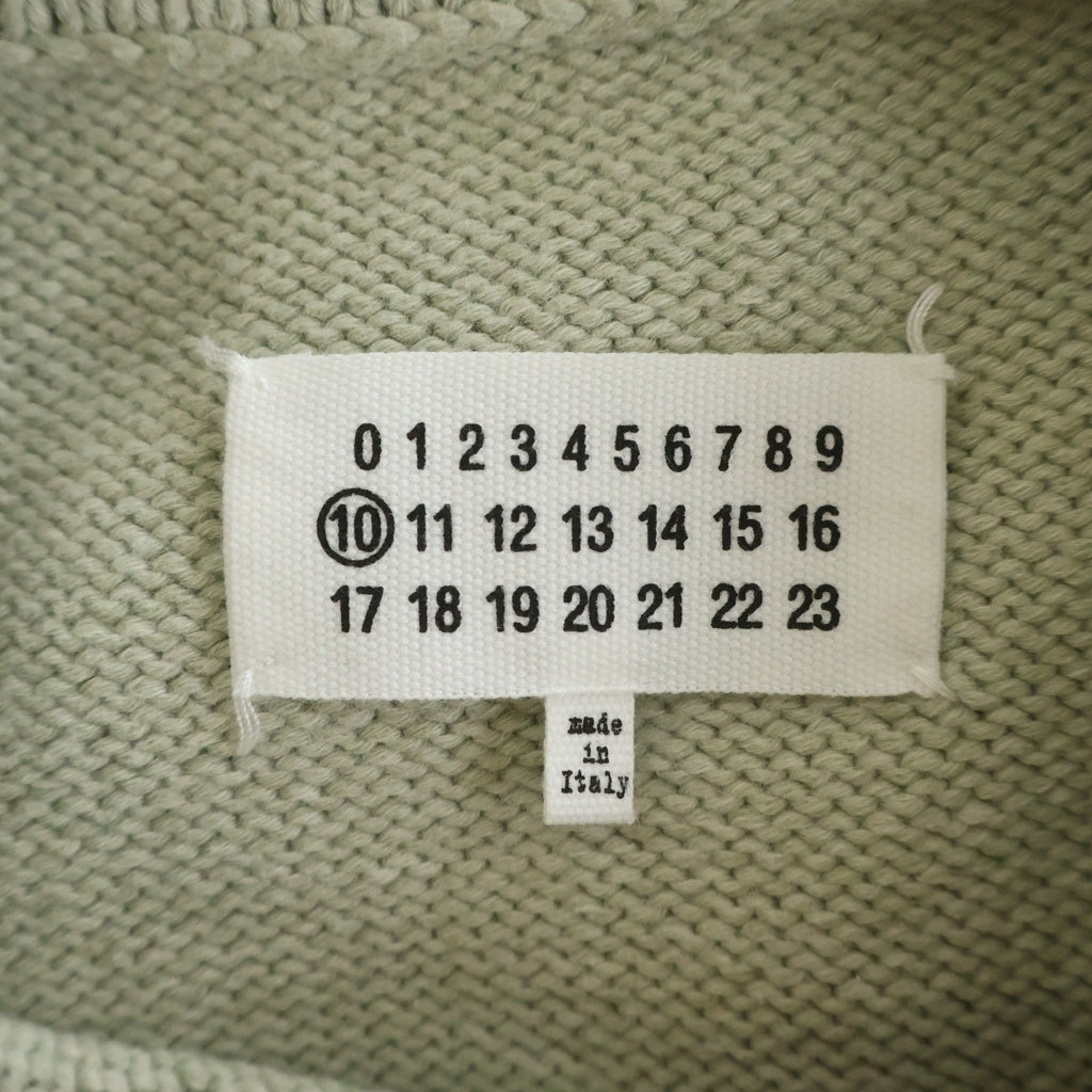 Maison Margiela(メゾンマルジェラ) 20SS デストロイドクルーネックニット 長袖セーター ベージュ S50GP0136