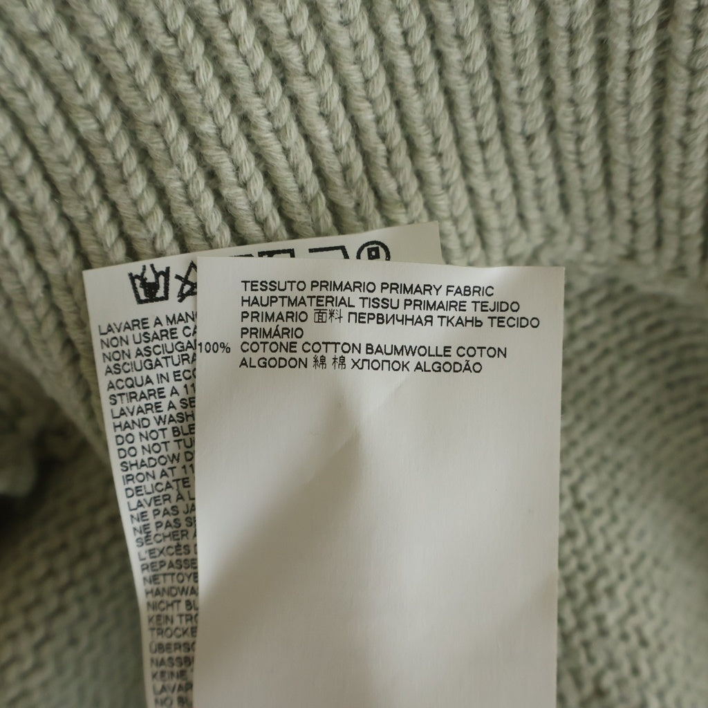 Maison Margiela(メゾンマルジェラ) 20SS デストロイドクルーネックニット 長袖セーター ベージュ S50GP0136