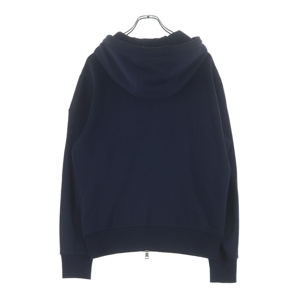 MONCLER(モンクレール) 21AW MAGLIA CON CAPPUCCIO ジップアップ スウェット フーディー ネイビー G20918G00033