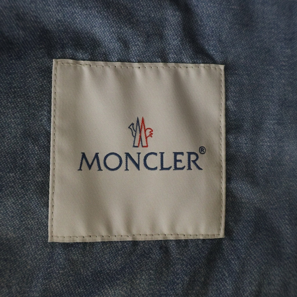 MONCLER(モンクレール) 16SS CAPBRETON GIUBBOTTO ジップアップ ナイロンジャケット ネイビー B10914106745