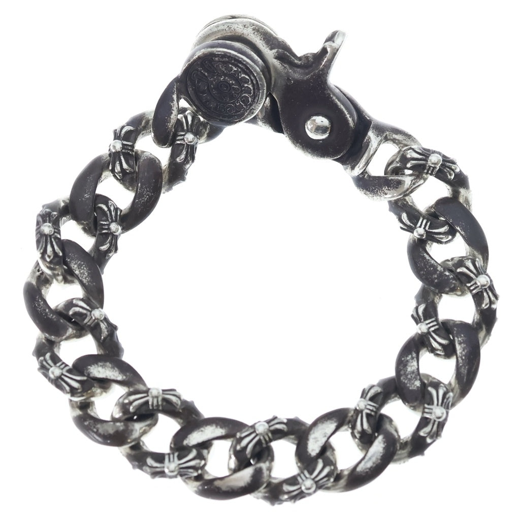 CHROME HEARTS(クロムハーツ) FNCY CHN LNK ファンシーリンククリップブレスレット 15リンク シルバー BCA145